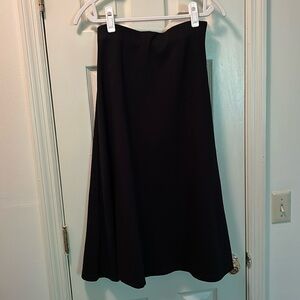 Dani’s Choice A-line black skirt